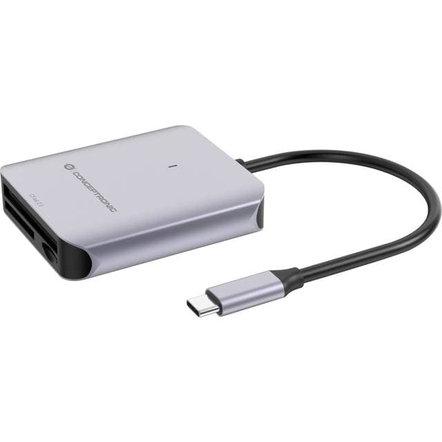 Conceptronic BIAN09G USB 3.2 Gen 2 Type-C Card Reader