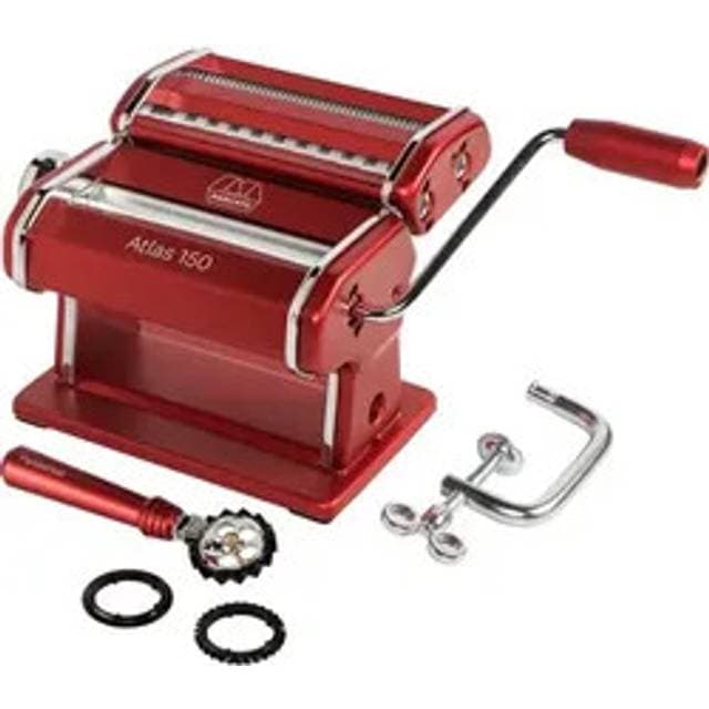 Marcato Mærket ATLAS 150 RED+ PASTA-WHEEL RED AT-150-RSO-PW
