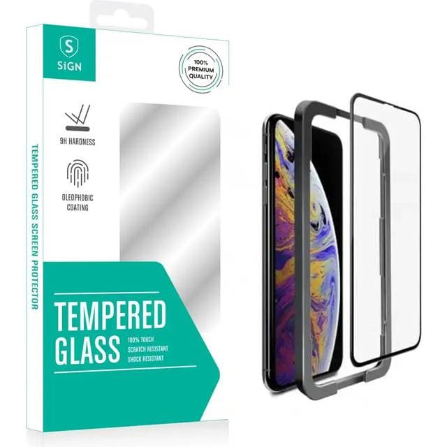 SiGN iPhone 15 Pro Max Skærmbeskyttelse Hærdet Glas