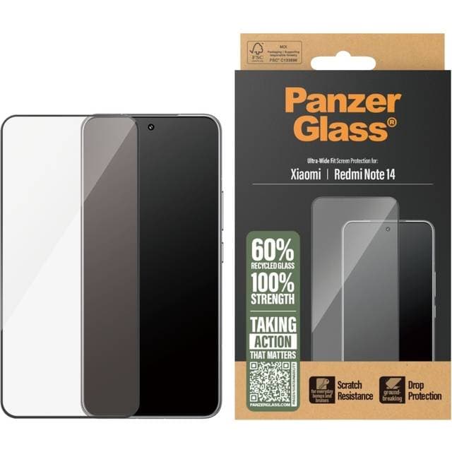 PanzerGlass Screen Protector Xiaomi Redmi Note 14