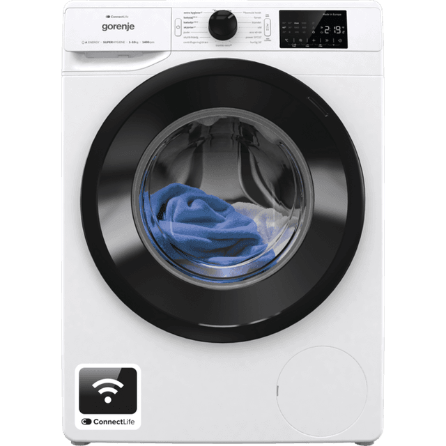 Gorenje WPNEI14A2DS/DA Vaskemaskine Hvid