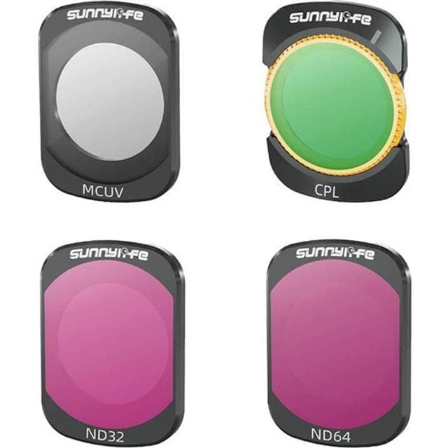 Sunnylife MCUV CPL ND32 ND64 Filters for DJI Osmo Pocket 3