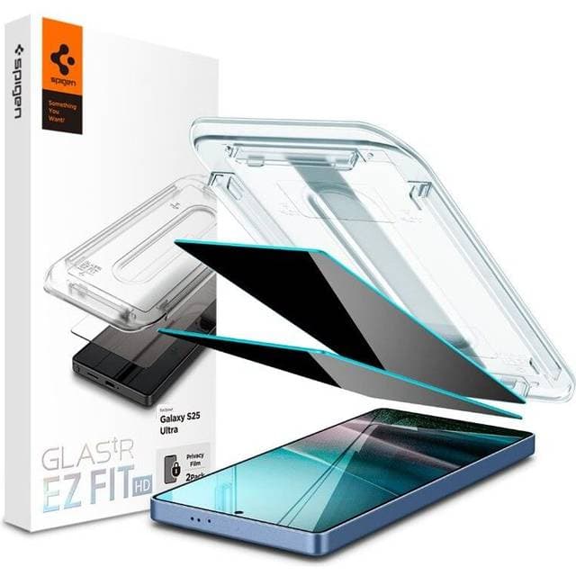 Spigen Glass tR EZ Fit Privacy HD 2 Pack