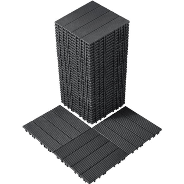 Bed Bath & Beyond Interlocking Deck Fliser 36 Pack 12 x 12 Plast