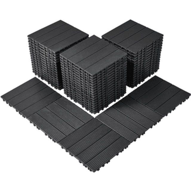 Bed Bath & Beyond Interlocking Deck Fliser 54 Pack 12 x 12 Plast