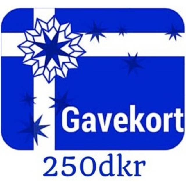 Gavekort Værdi 250dkr