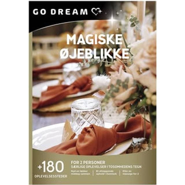 GO DREAM Gavekort Magiske Øjeblikke For 2 Personer