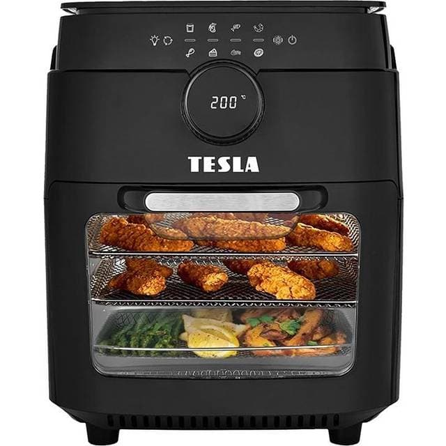 Tesla AirCook & Grill QG800 WiFi Multifunktionel Frituregryde Og Grill Med Mobilapp