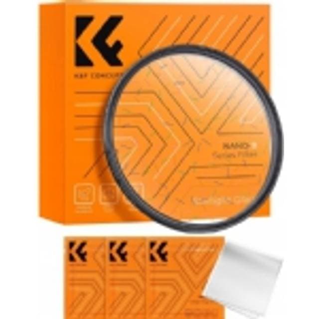 K&F Concept K+F Filter Starlight Glare Colour Rainbow Flare Streaks K& f Nano-b Mrc 58 58mm