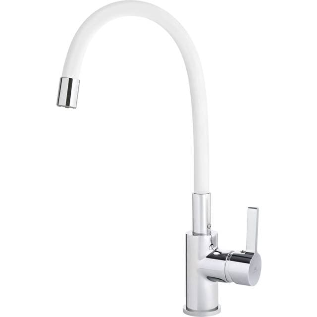 Hill Ceramic Inova Köksblandare Vit-Krom Matt