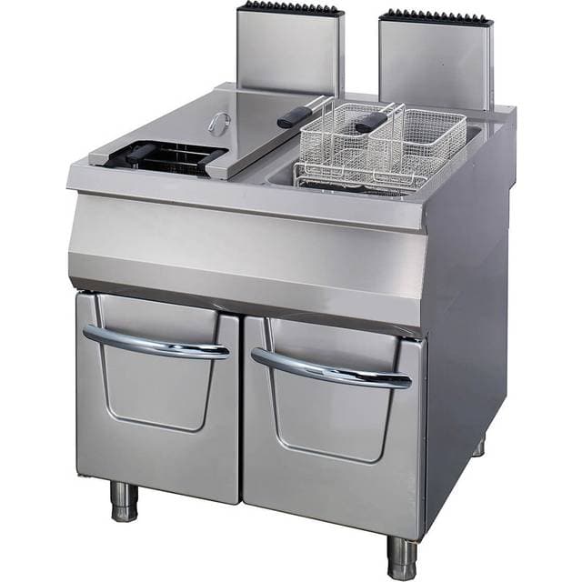 Maxima Premium Friture 2 x 22L Dobbelt Enhed 90 cm