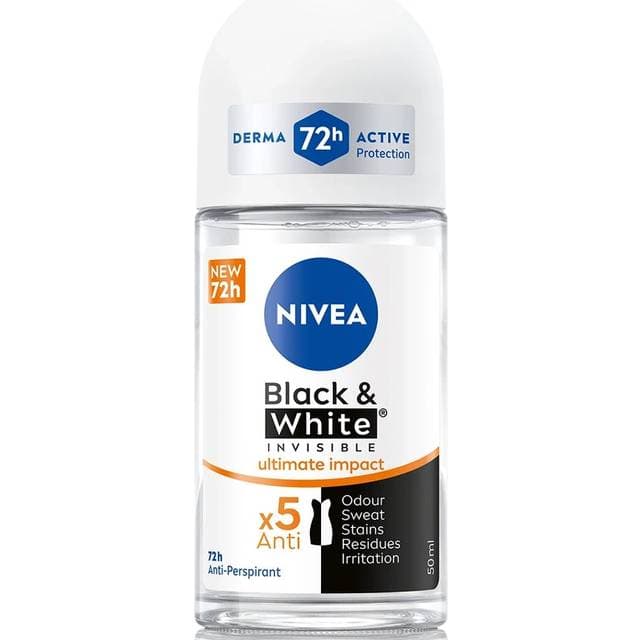 Nivea Black and White Ultimate Protect Female Roll On Deo 50 ml