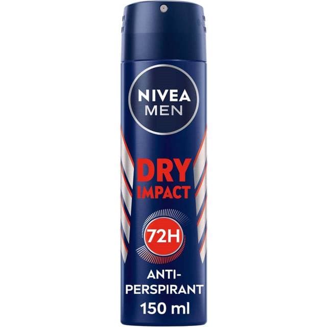 Nivea Dry Impact Male Spray 150 ml 150ml
