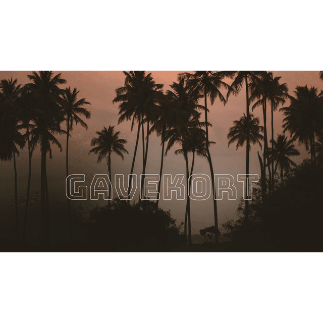 Frozen Palm Tree Gavekort 3.000,00 kr