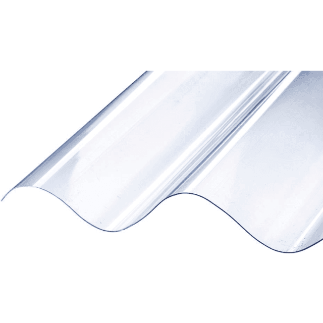 Rias Sunlux PVC B6 Glasklar 0.9 Trædesikkert 1086x1220x1 mm