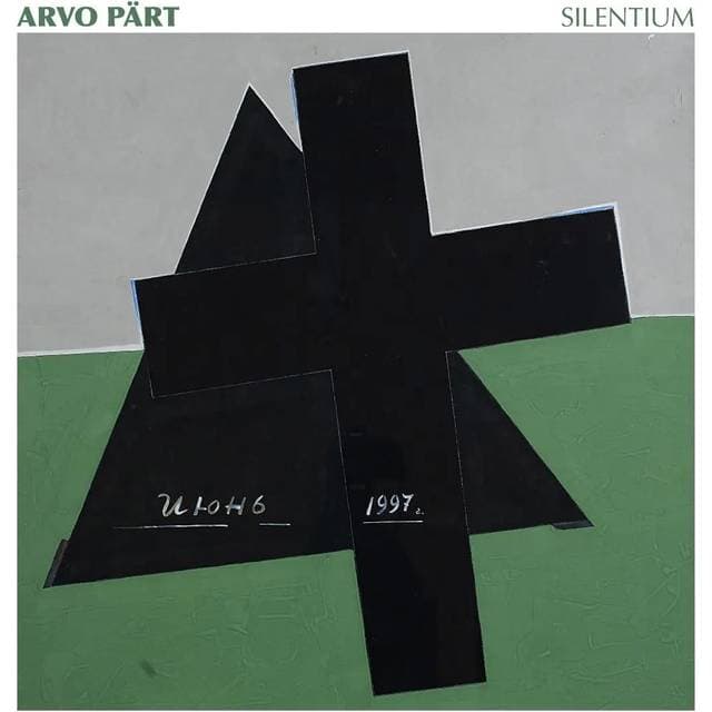 Silentium by Arvo Part LP green (OS) (Vinyl)