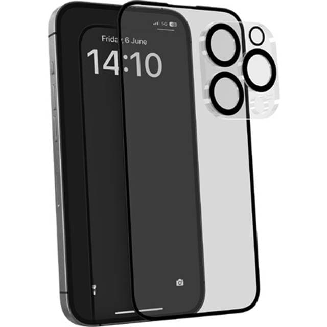 Ideal of Sweden Fulddækkende Beskyttelsesglas Kit iPhone 16 Pro