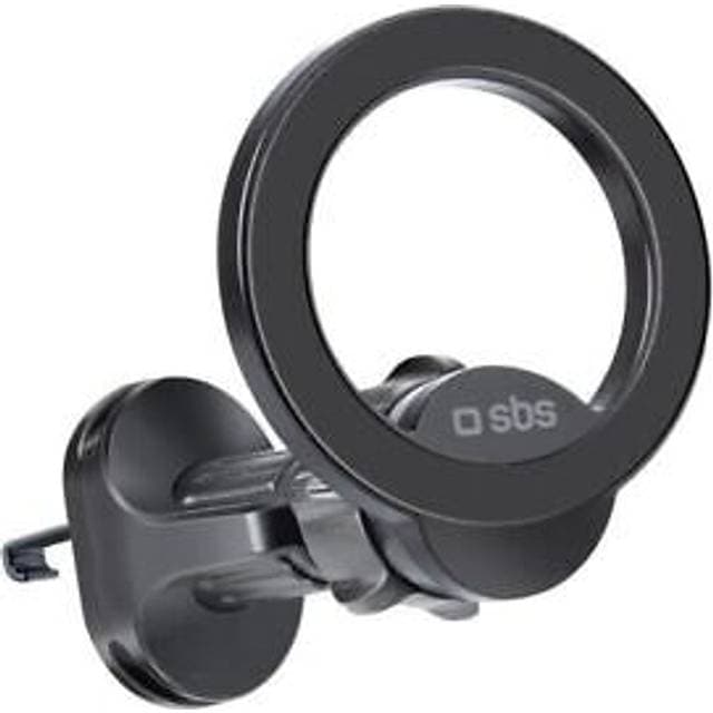 SBS Circle Mag Mobilholder til Bilens Ventilation MagSafe Kompatibel Sort
