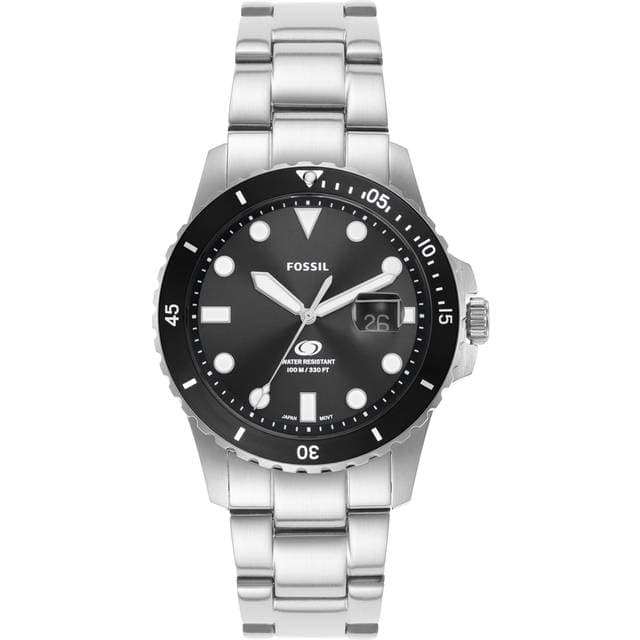 Fossil Sport Tourer FS6042 Sort Kvarts Herreur