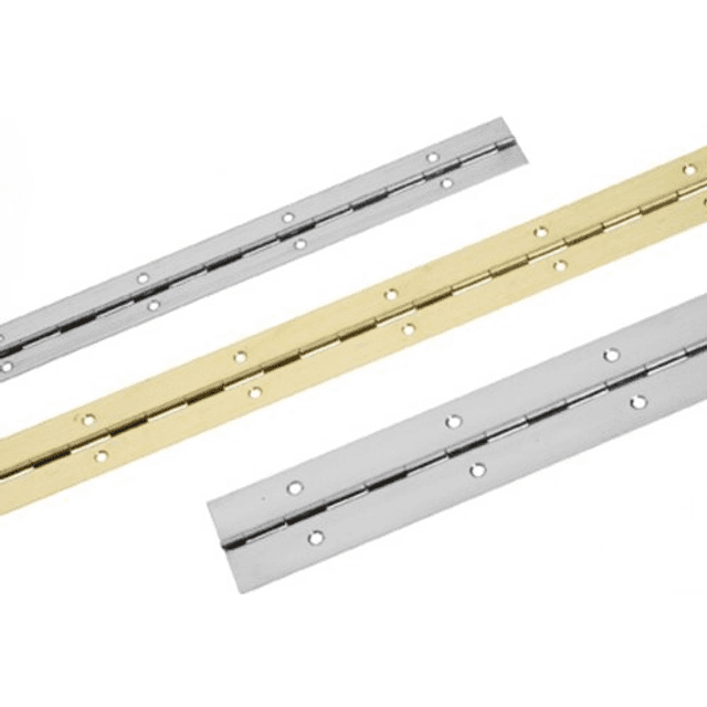 Seatec Pianohængsel Pol Messing 1000x20 mm 1stk