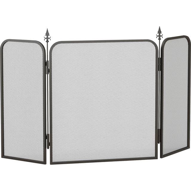 Homcom Sammenklappelig Metalpejs Gnistbeskyttelse