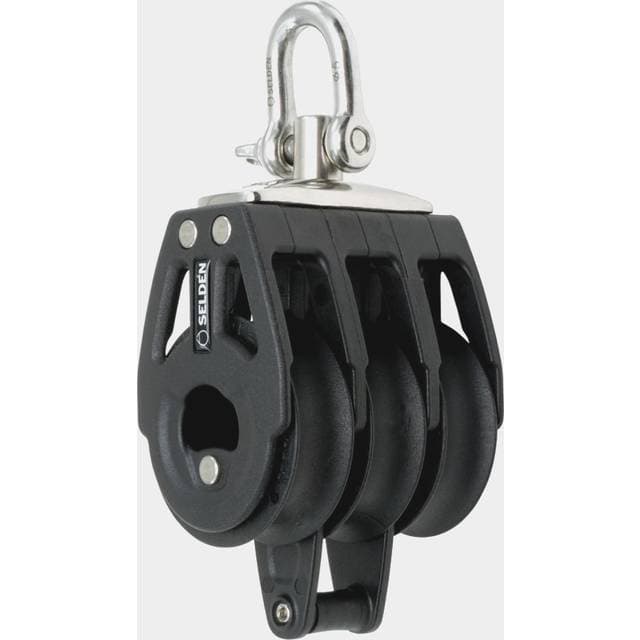 Selden Trippelblok Med Sjækkel BBB 40 Ø6 - 10 mm