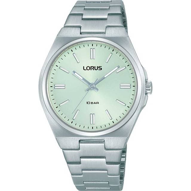 Lorus Classic Ladies RG305XX-9 Grøn Sølvfarvet Kvarts Dameur