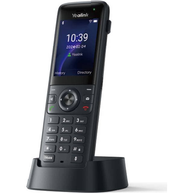 Yealink AX83H IP-Telefon Sort TFT Wi-Fi