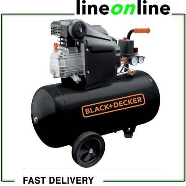 Black & Decker Reciprocating Compressor 50L 2.0KM 8BAR NURCDV404BND540