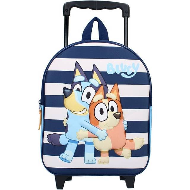 Vadobag Bluey 3D Trolley Rygsæk Oh Happy Days - Blå