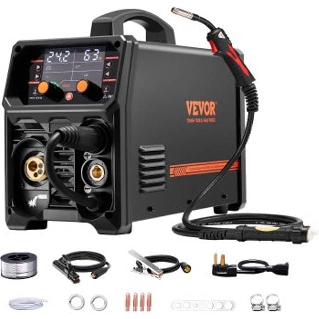 VEVOR Mig Svejser 250A Pluse 5-in-1 Synergisk