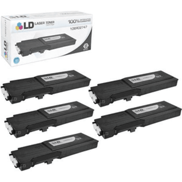 LD Products WorkCentre 6655 Høj Kapacitet Tonerpatron Sort