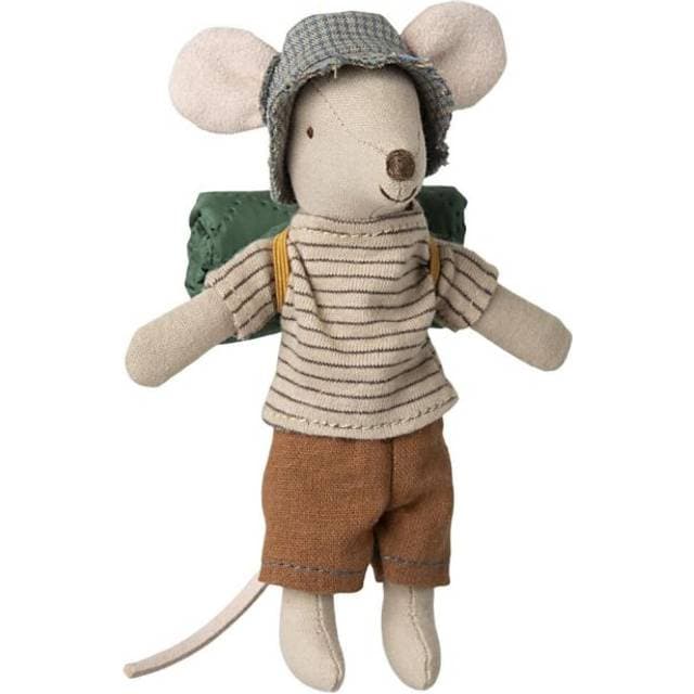 Maileg Micro Vandremus Storebror Blå Hat 2025