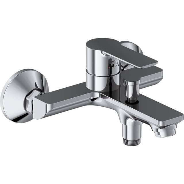 Hill Ceramic Ravak Badkarsblandare Solar Krom Blank