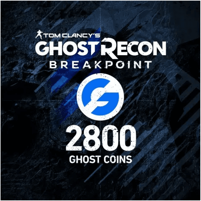 Ubisoft Tom Clancy's Ghost Recon Breakpoint 2800 Ghost Coins