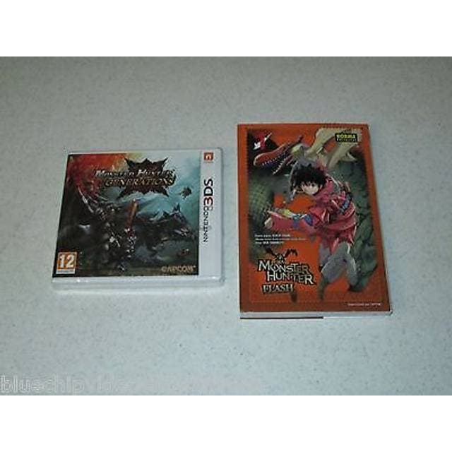 Monster hunter generations monster hunter flash manga nintendo 3ds pal import