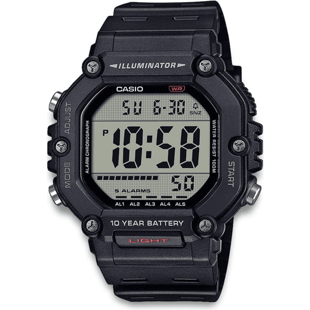 Casio Timeless Digital Herre m/rem AE-1600H-1AVEF