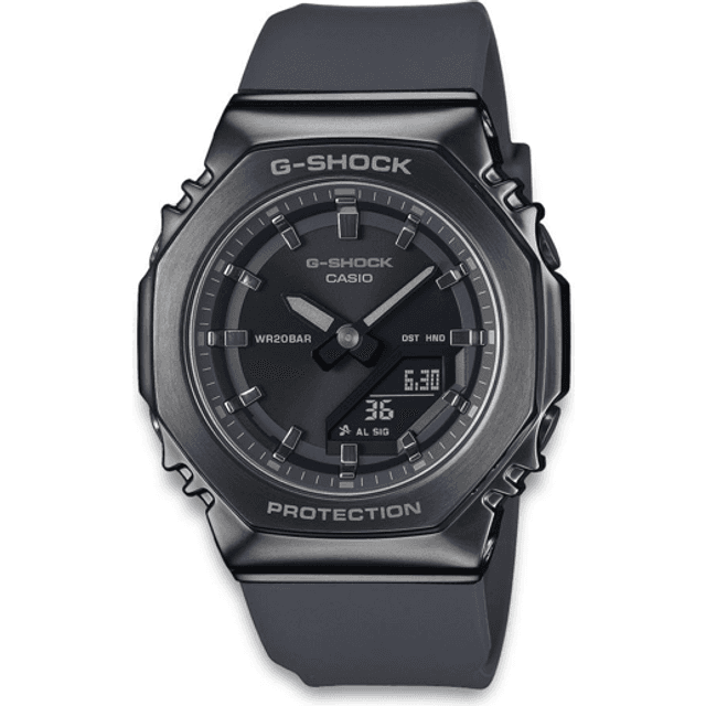Casio G-Shock GM-S2110B-8AER Anadigi Dame m/rem