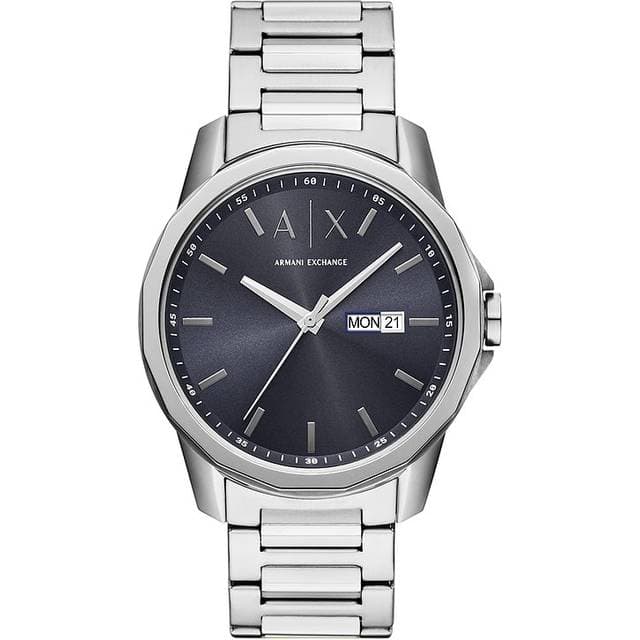 Armani Exchange Analogt Ur Marin Sølv Hvid AX1767