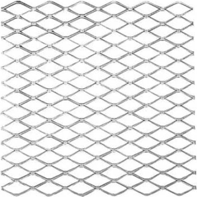 National Hardware N301-606 4075BC Expanded Steel 3/4 Inch Grid 13 Gauge 24 x 24