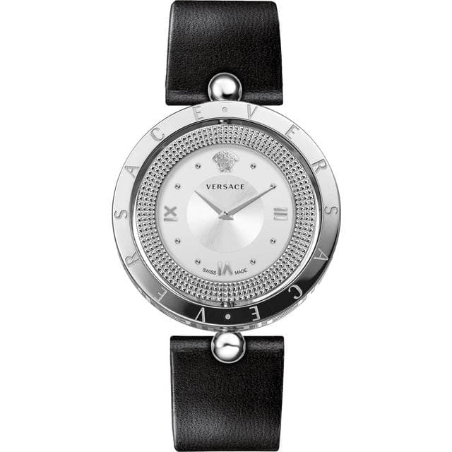 Versace Dameur Eon Sølv Sort Ve7901023