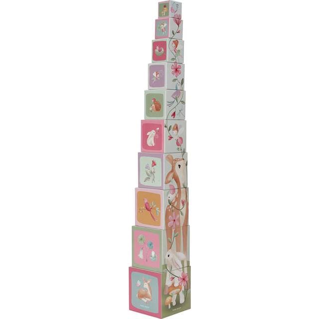 Little Dutch Stabeltårn Fairy Garden Klar Pink