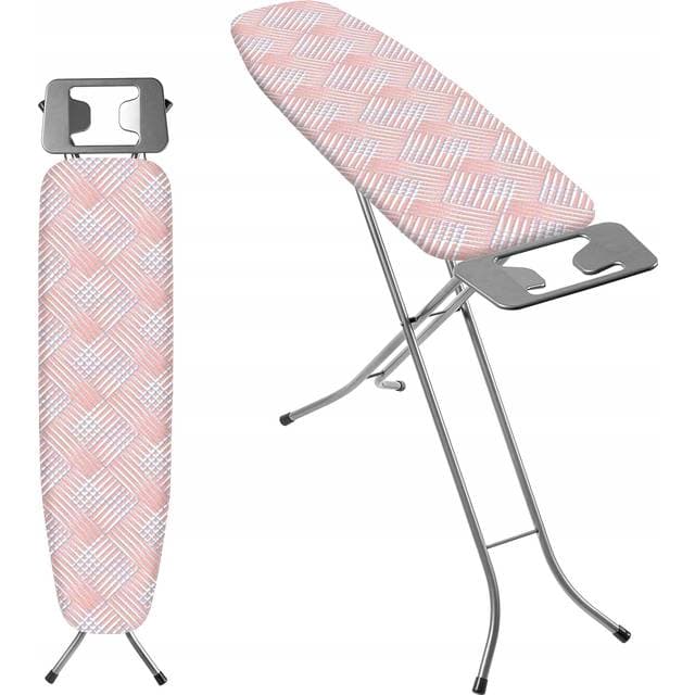 Kadax Heat-Resistant Ironing Board Adjustable Height - Salmon