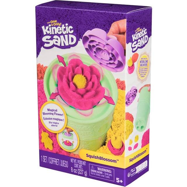 Spin Master Kinetic Sand SquishBlossom Blooming Flower with Sand 227g