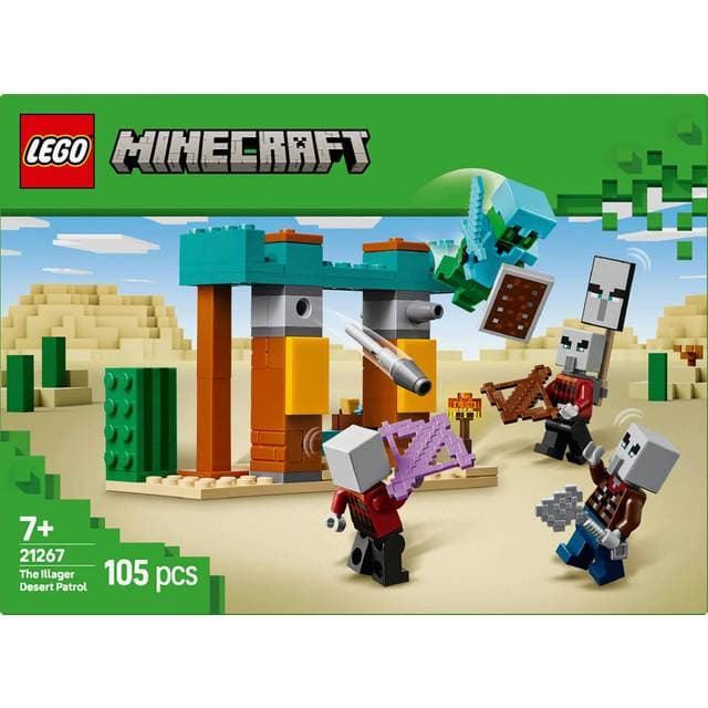 LEGO Minecraft De udstødtes ørkenpatrulje 21267