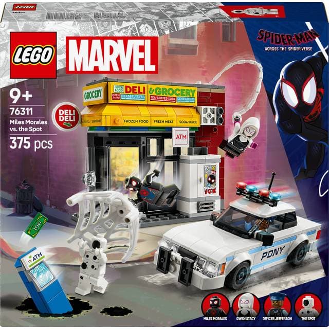LEGO Marvel Spider Verse Miles Morales mod Spot 76311