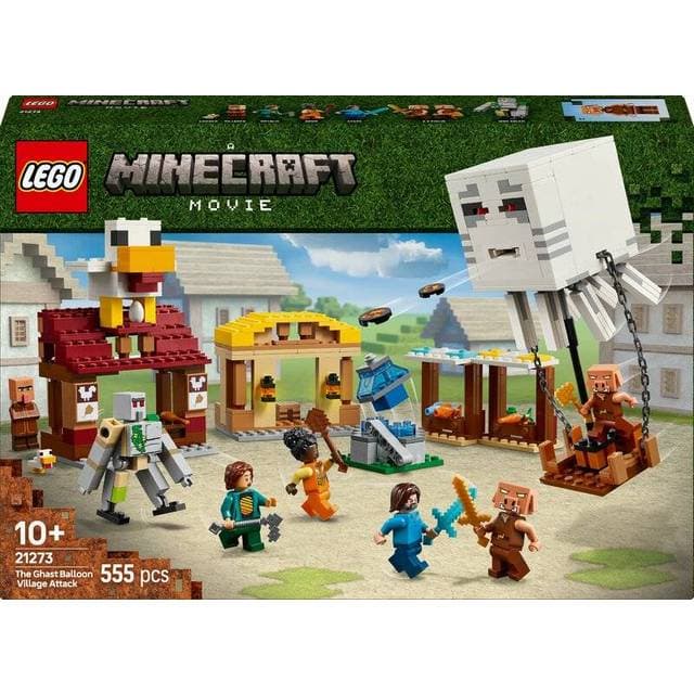 LEGO Minecraft Ghast-Ballonens Angreb på Landsbyen 21273