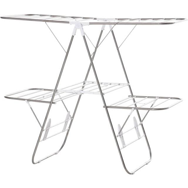 Northio Taitettava Vaatetuuletin Ruostumatonta Terästä 3 Tasoa