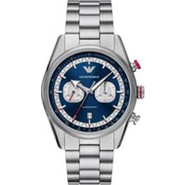 Emporio Armani Racer AR11676 Blå Kvarts Herreur