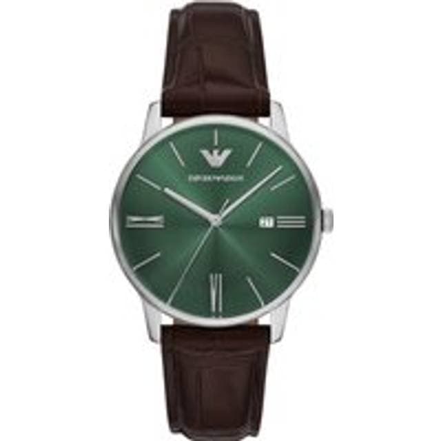 Emporio Armani Minimalist AR11672 Grøn Kvarts Herreur